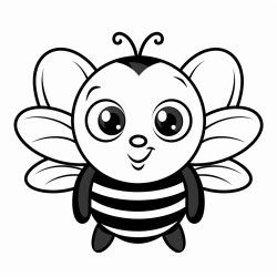 a cute bumblebee