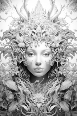 coloring pages spiritual energies