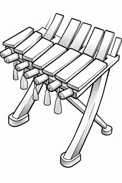 only instrument music xylophone