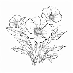 watercolor flowers