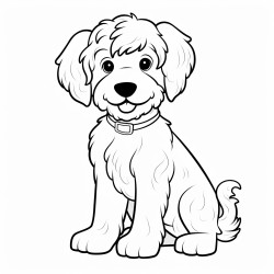 a goldendoodle dog