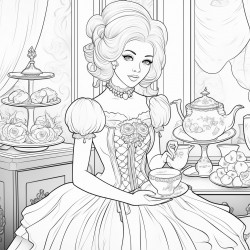 ladies tea party dresses