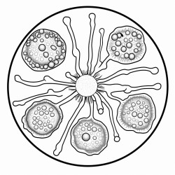 create two eukaryotic cells with organelles one plant one animal