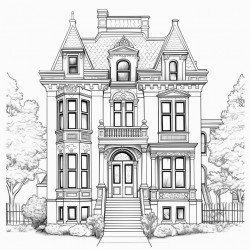 mansion decorated