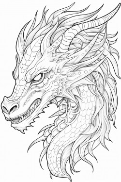 a cute friendly very detailed dragon