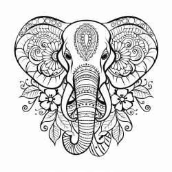 mandala elephant
