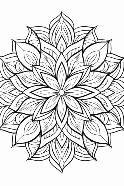 mandala or pattern designed to synchronize with breathing