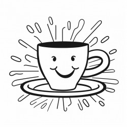 a mug on the rug under the sun