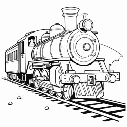 train avec mots en tr