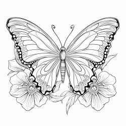 butterfly on flower