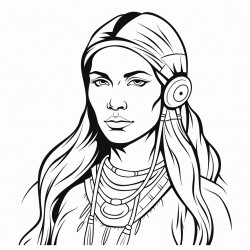 native american woman