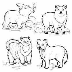adorable icelandic wildlife animals