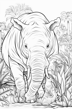 tiger lion elephant cheetah rhino hippo