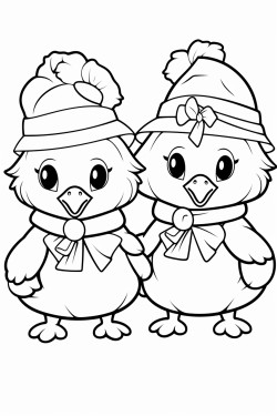 baby chickens dressed up for halloween