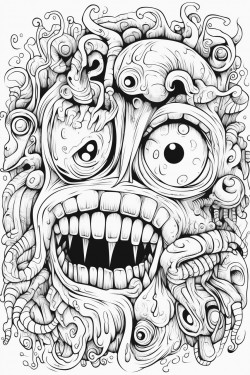 sweet monster  coozy  fantasy