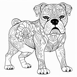skeleton english bulldog