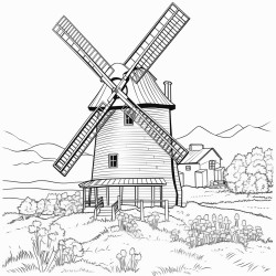 le meunier dors auprs de son moulin