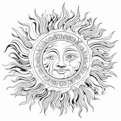 sun patterns