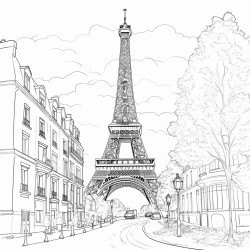 eiffel tower in paris