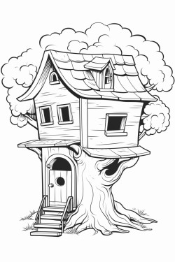 tree shaped house
