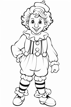 un clown
