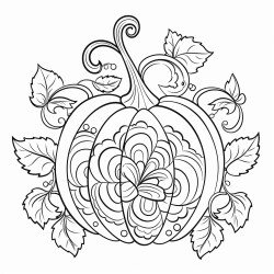 doodle pumpkin