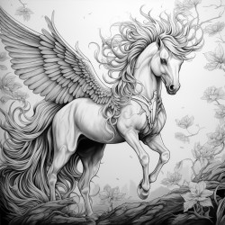 unicorns pegasus horses