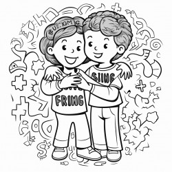 embracing autism phrase with fun details