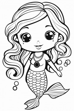 cute mermaid