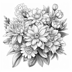 october birth flower bouquet