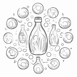 una botella d energizante