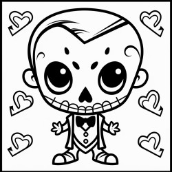 kawaii skeleton