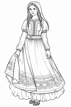 traditional bulgarian clothing from trakia region