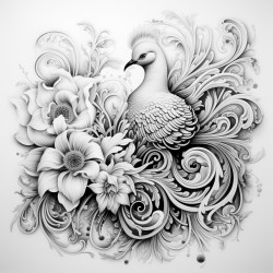 create an embroidery picture