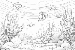 underwater landscape