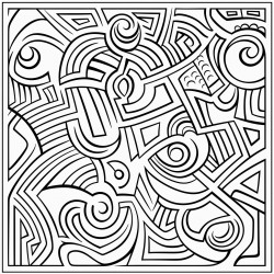 african abstract background