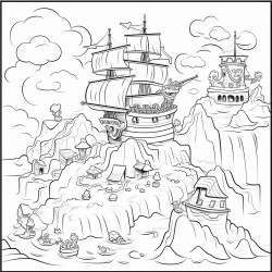 sky pirate hideout