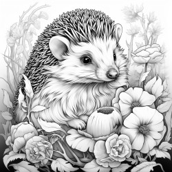 a hedgehog