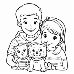 25years marriage with 3 cats and 1 dog