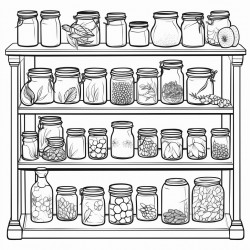 kitchen spice rack