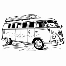 bold and easy surf van