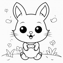 super super super cute also maybe an animal or a person but easy and as cute as you can make it but easy