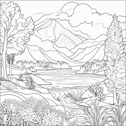 cute relaxing landscapes