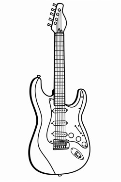 musical instrument electric guitar