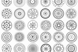 20 different mandalas