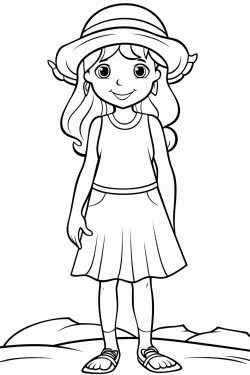 girl of the beach