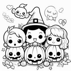 cute kawaii halloween
