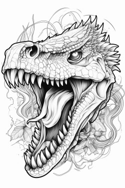 dinosaurio disfrazado de vampiro
