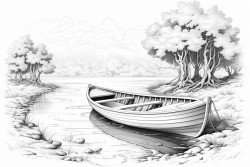 boat on water