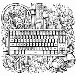 laptop keyboard mouse